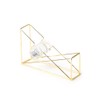U Brands Desktop Tape Dispenser, Wire Metal, Gold - 898U06-48