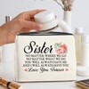 YeleY Gifts for Sister, Sister Cosmetic Bag Gift for Bestie