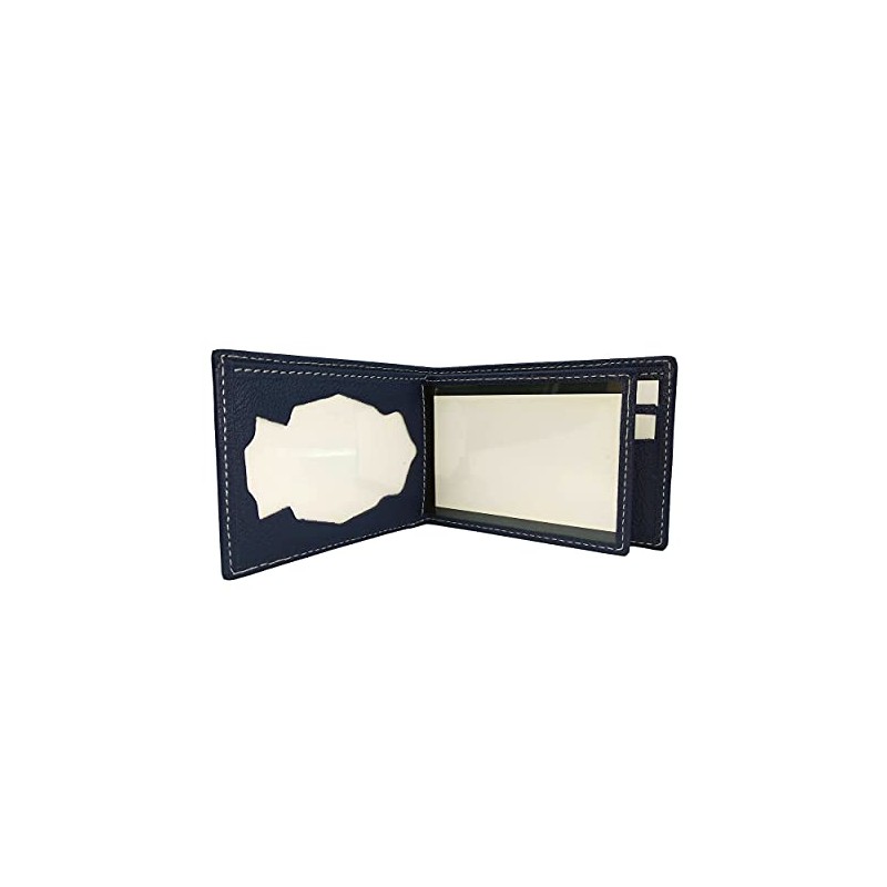National Police Wallet Spain Blue Model 806, navy
