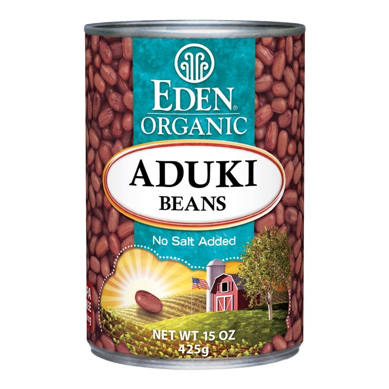 Eden Organic Aduki Beans, (Azuki, Adzuki), Non-GMO, No Salt Added,