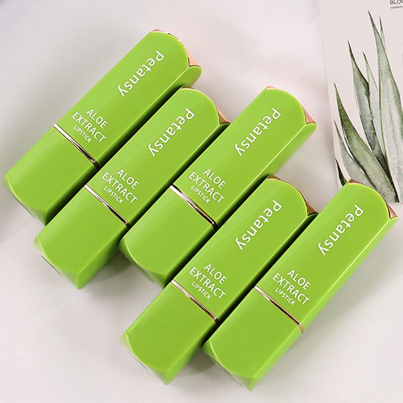 Petansy 3 Packs Aloe Vera Lipstick , Lips Moisturizer Long