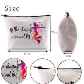 Roller Skater Gift Skating Club Cosmetic Bag Roller Skating Survival kit Roller Blades Gift (Roller Skating Survival kit UK)