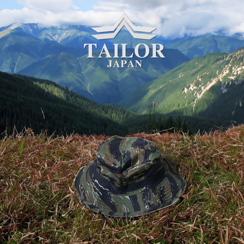 TAILOR JAPAN Boonie Hat, Jungle Hat, Camouflage, Multicam, Multi, Camouflage,