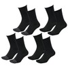 Ciel, Antibacterial and Odor Resistant, 5 Toe Socks, Value Set