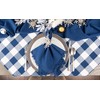 DII Buffalo Check Collection, Classic Farmhouse Tablecloth, Table Topper, 40x40,