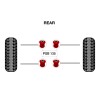 PSBushings 4x Toyota Celica (94-99) Rear Lateral Arm - Inner