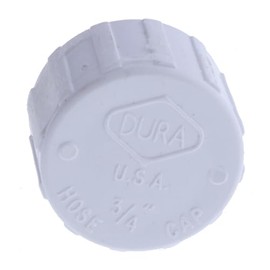 Dura Schedule 40 PVC End Cap - FHT - Size : 3/4"