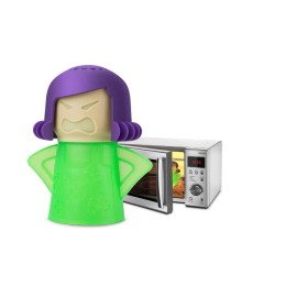 georglasko_8 Angry Mama Microwave Cleaner Steam Cleaning Kitchen Gadget Tool​ Disinfect Clean