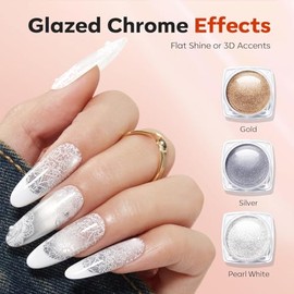 modelones Juego De Limas De Uñas Y Búfer De 8 Piezas, Juego Profesional De Lima De Uñas De Gel De Grano 100/180 De Doble Cara, Lima De Manicura Para U