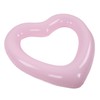 Heart Shaped Swimming Circle 120cm Thick Tear Resistant PVC Material