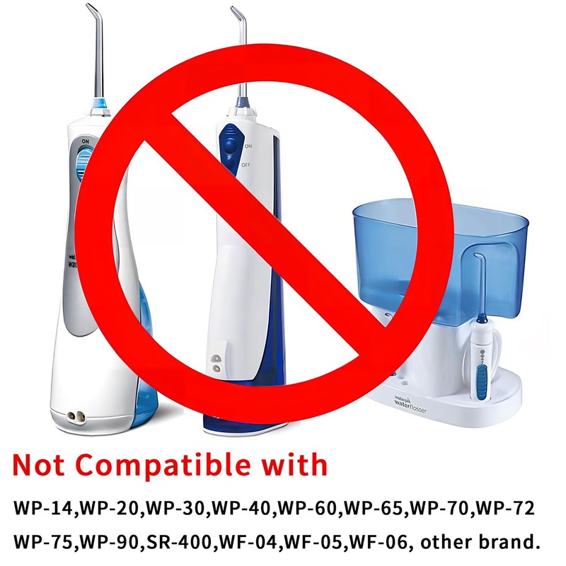 Replacement Heads for Waterpik Water Flosser,Replacement Tips for Waterpik(2 Classic