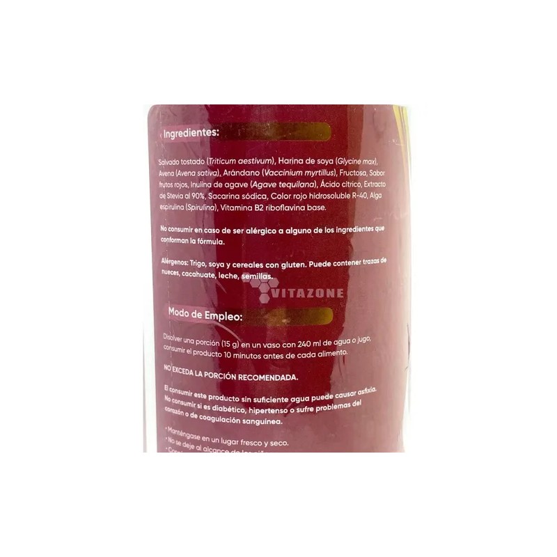 Yeri Fibra 300 Grs Frutos Rojos