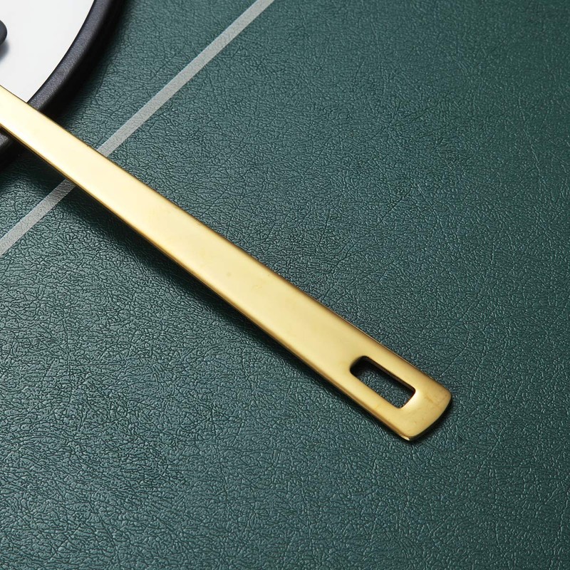 Gold Silicone Spatulas, Berglander Flexible Scrapers Baking Mixing Tool With