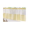 Alan Symonds Gingham Slot Top Voile Cafe Curtain Panel (59"