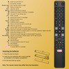 Universal Remote Control for TCL Smart TV, Replacement Remote for