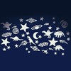 The Original Glowstars: Cosmic Glow Dinosaurs- Glow-in-The Dark, Plastic, Self-Adhesive