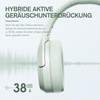 iKF King kabelloser Bluetooth mit Hybrid Active Noise Cancelling, Over-Ear-Kopfhörer,