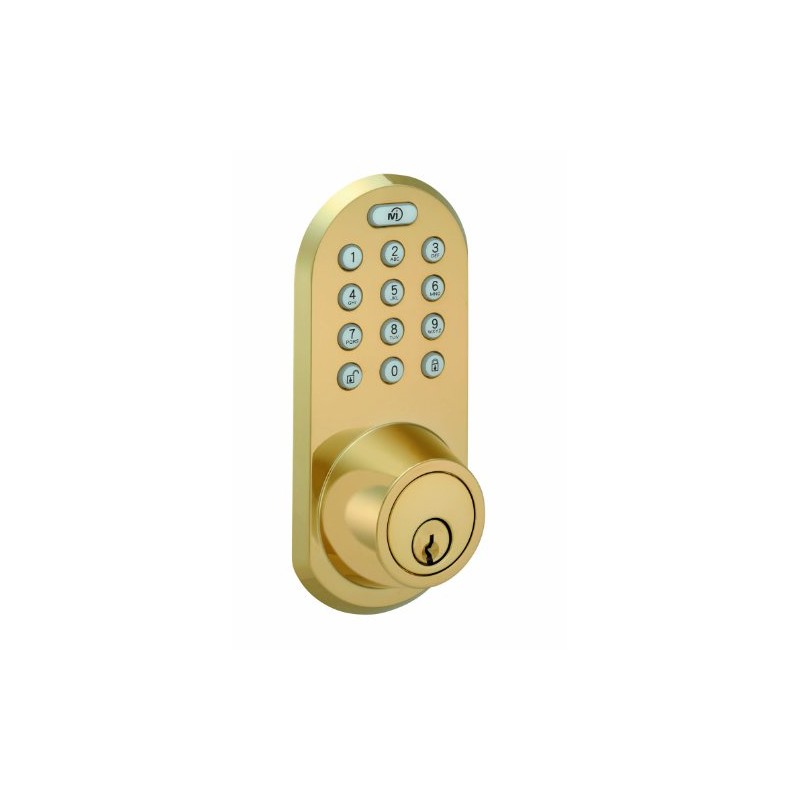 Morning Industry QF-01P 3-in-1 Remote Control & Touchpad Dead Bolt,