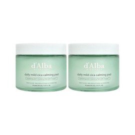 Dalba (NS홈쇼핑)달바 데일리 마일드 시카 카밍 패드 50매 2개35152430 (NS Home Shopping) Dalba Daily Mild Cica Calming Pads 50 Sheets 2 Pack 35152430