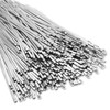 500 Pcs Metal Zip Ties 304 Stainless Steel Zip Ties