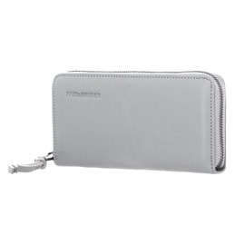 FREDsBRUDER Jeren Leather Wallet 19 cm, Cloud Grey, Modern