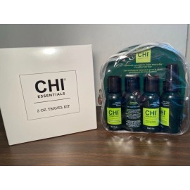 CHI NIB Avon CHI Essentials Hair Travel Kit Shampoo, Conditioner, Serum & spray 2 oz