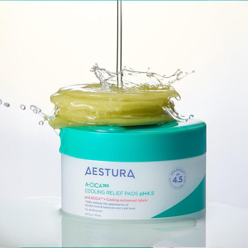 AESTURA A-Cica365 Cooling Relief Pads pH4.5 60P - AESTURA A-Cica365