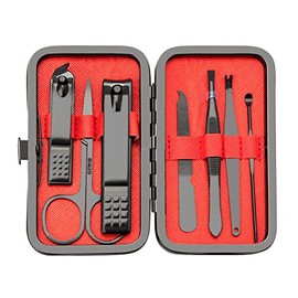 7-in-1 Travel Manicure Set with Portable Case