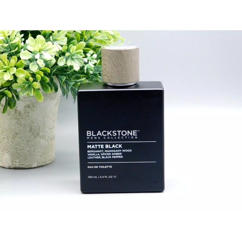 Blackstone Matte Black Eau de Toilette Spray 3.4 oz New