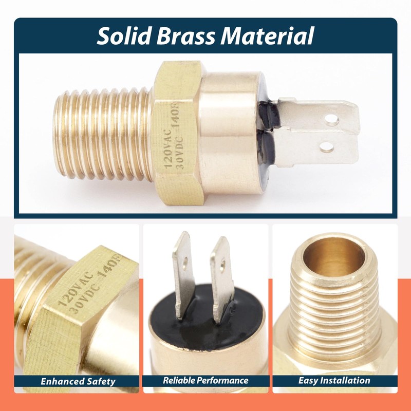 Lisnhlin 42002-0025S Automatic Gas Shutoff Switch (AGS) Compatible with Pentair