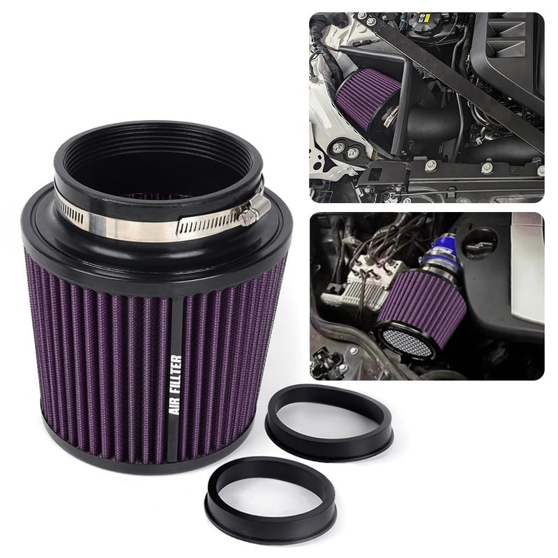3" 3.5" 4" Inlet Car Replacement Cold Air Intake Filter