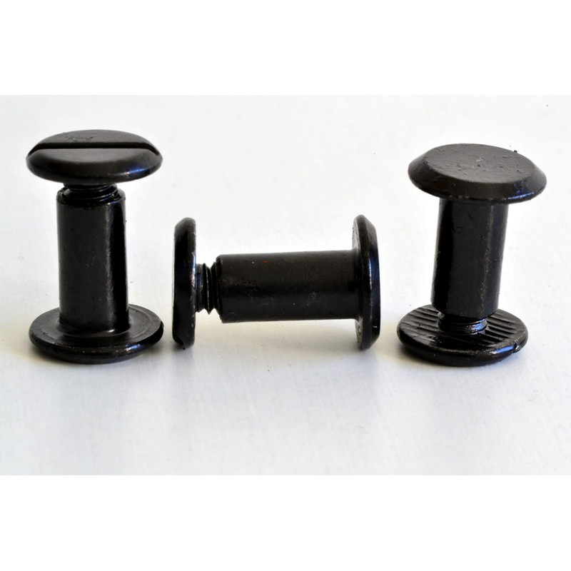 Binding Screws Black / 5 mm / Screw Rivets /