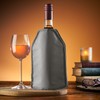 The Wine Chiller Wine Cooler Sleeve Gray