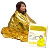 LA/PITA Hybrid Rescue Sheet, Aluminum Blanket, Disaster Preparedness Goods, Cold