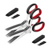 2 Pack Herb Scissors - Multipurpose 5 Blade Kitchen Herb