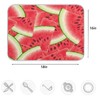 ZzWwR Summer Sweet Watermelon Absorbent Dish Drying Mat Microfiber Kitchen