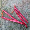 Azarxis Aluminum Tent Stakes Pegs Heavy Duty Lightweight for Camping