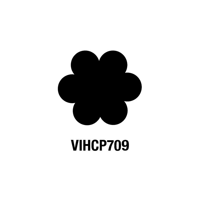 Artemio 7.6 cm Jumbo Flower Lever Punch, Green