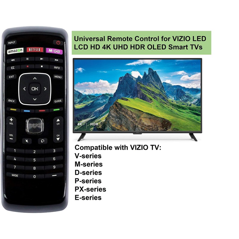 Universal for VIZIO Smart TV Remote Control Replacement XRT140 XRT136