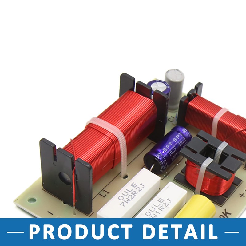 A ABSOPRO Crossover Filters 3 Way Audio Frequency Divider 180W