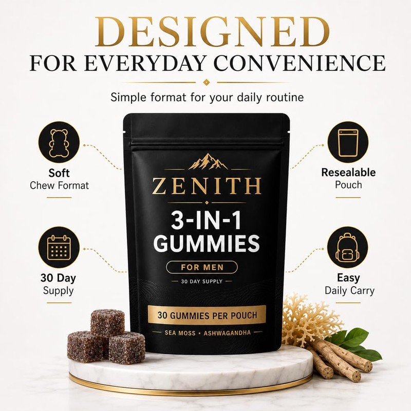 Natural Ingredients, Premium Formula, Suitable for Men