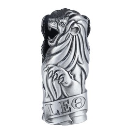 Metal Case Fits BIC, Covers Standard Full Size J6 Lighter. Zodiac Astrology Leo Design. One Piece Per Order