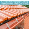 10 Pack 5 Inch K Style Gutter Hangers with Rust-Resistant