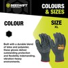 GLOVEZILLA ANTI-VIBRATION GLOVE BLACK XL