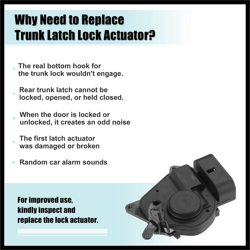 Hihaha Front Right Side Door Latch Actuator Fit for Toyota