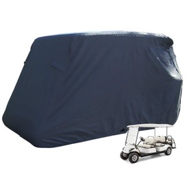 moveland 6 Passenger Golf Cart Storage Cover Compatible with E Z GO, Club Car, Yamaha - Dustproof & Durable