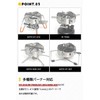 NEOROSS (Neoross) Windshield with Stand M-7900 Compatible with SOTO ST-310,