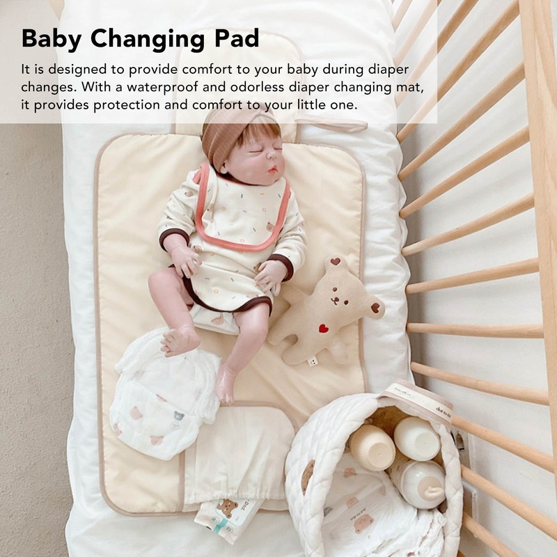 Baby Portable Changing Diaper Pad Foldable Waterproof Travel Diaper Changing