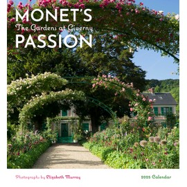 Monet's Passion: The Gardens at Giverny 2025 Wall Calendar