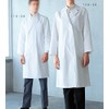 カゼン(KAZEN) 120-30 S～3L 女性用 診察衣 S型 長袖 白衣 (3L)